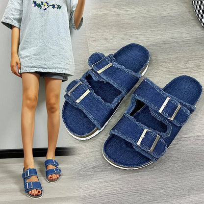 Ortho Welt Flat Strap Sandals - Comfort And Unique Style