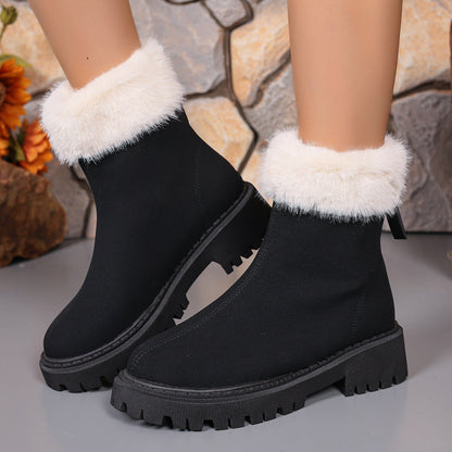 Ortho Welt Orthopedic Winter Boots - Faux Fur Lining