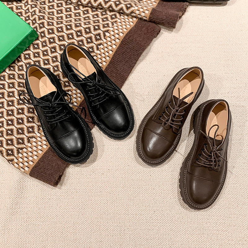 Ortho Welt Plateau-Lederschuhe – Orthopädischer Komfort