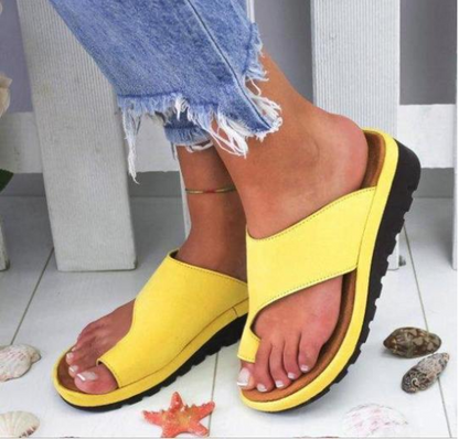 Ortho Welt Flat Soft Slippers, Unique Design For Everyday Comfort