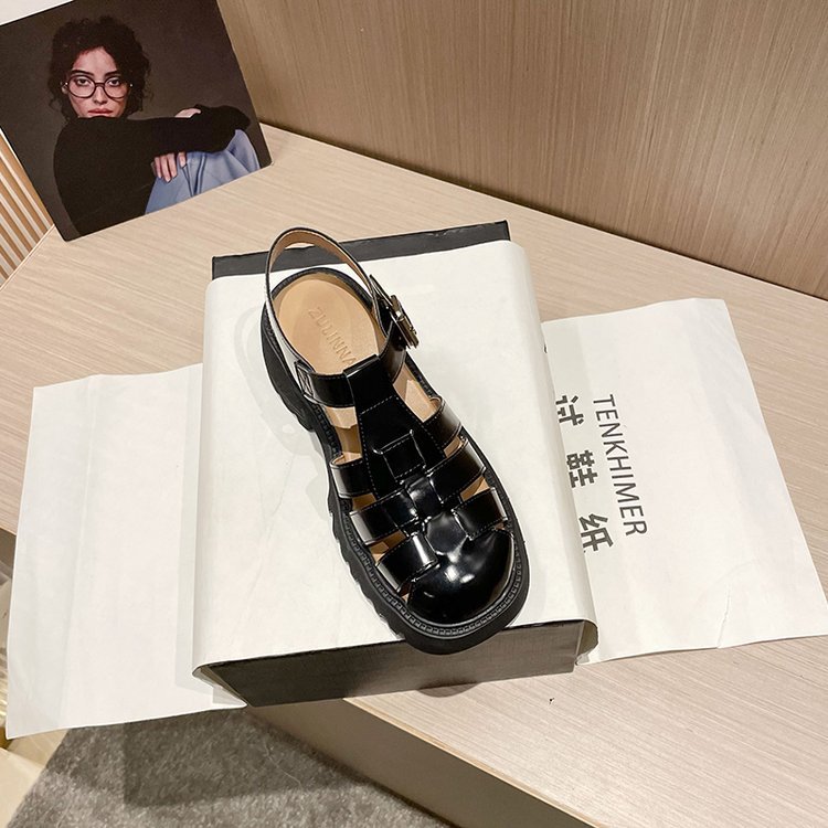 Ortho Welt Plateau-Sandalen - Geschlossene Zehen, Orthopedic