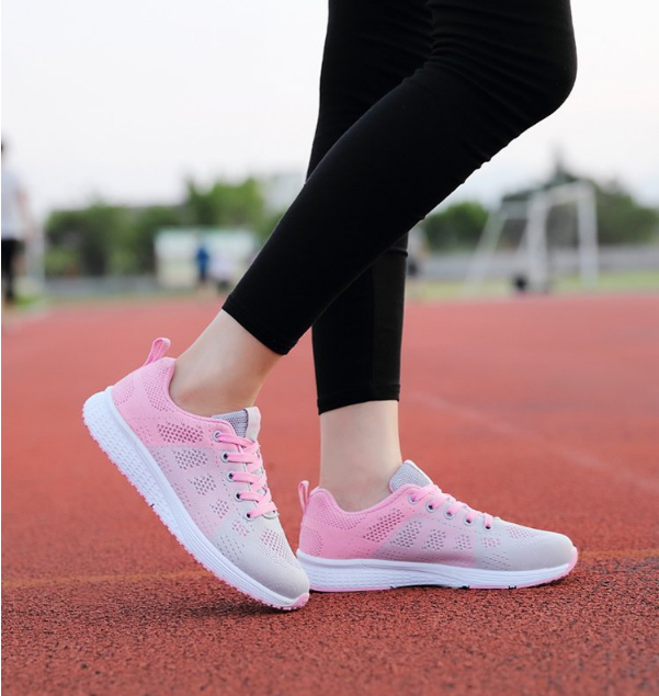 Ortho Welt Breathable Athletic Shoes For Unique Female Students