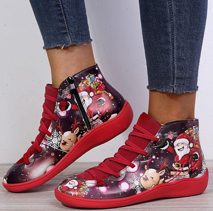 Ortho Welt Christmas Boots - Orthopedic Leather Comfort