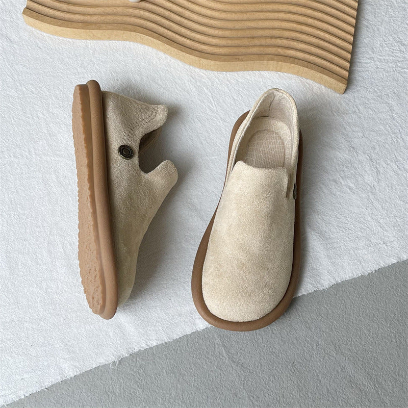 Ortho Welt British And Vintage Style Suede Pumps