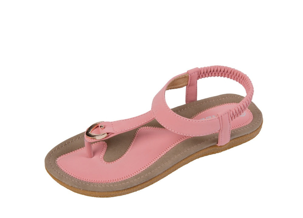 Ortho Welt Flat Heel Sandals - Summer Elegance And Comfort