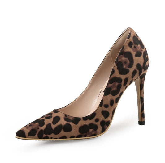 Ortho Welt Unique Leopard Print Heels For A Bold Style