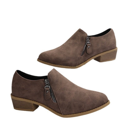 Ortho Welt Plus Size Stiefeletten – Orthopädisch, Reißverschluss