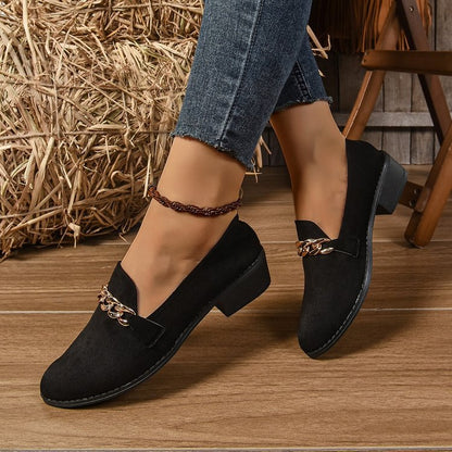 Ortho Welt Damen Orthopedic Schuhe – Blockabsatz & Spitze