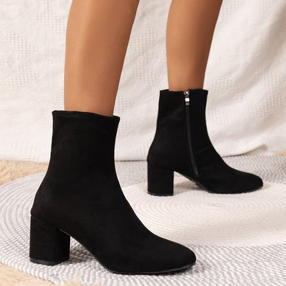 Ortho Welt Suede Stretch Boots – Orthopedic Comfort