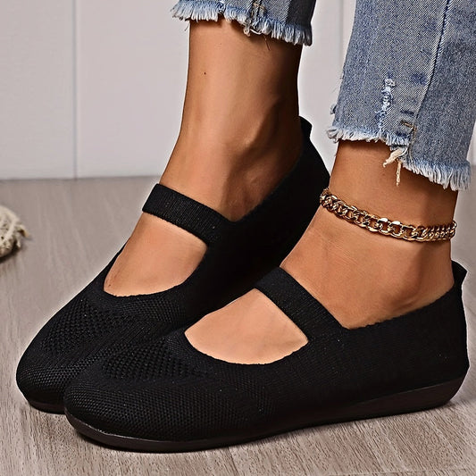 Cameron | Orthopädische Mary-Jane-Strickschuhe – Leicht und bequem für jeden Tag