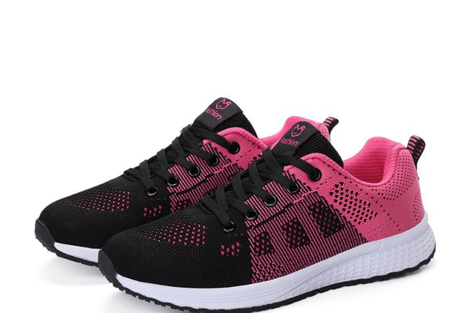 Ortho Welt Breathable Athletic Shoes For Unique Female Students