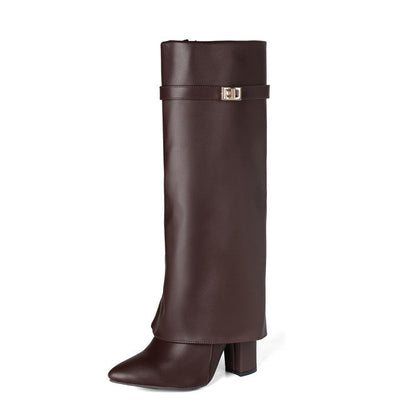 Ortho Welt Mid-Calf Boots - Orthopedic Pointed Toe