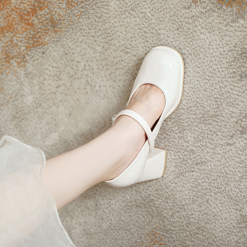Ortho Welt Mary Jane Heels – Orthopedic Support Block Heel