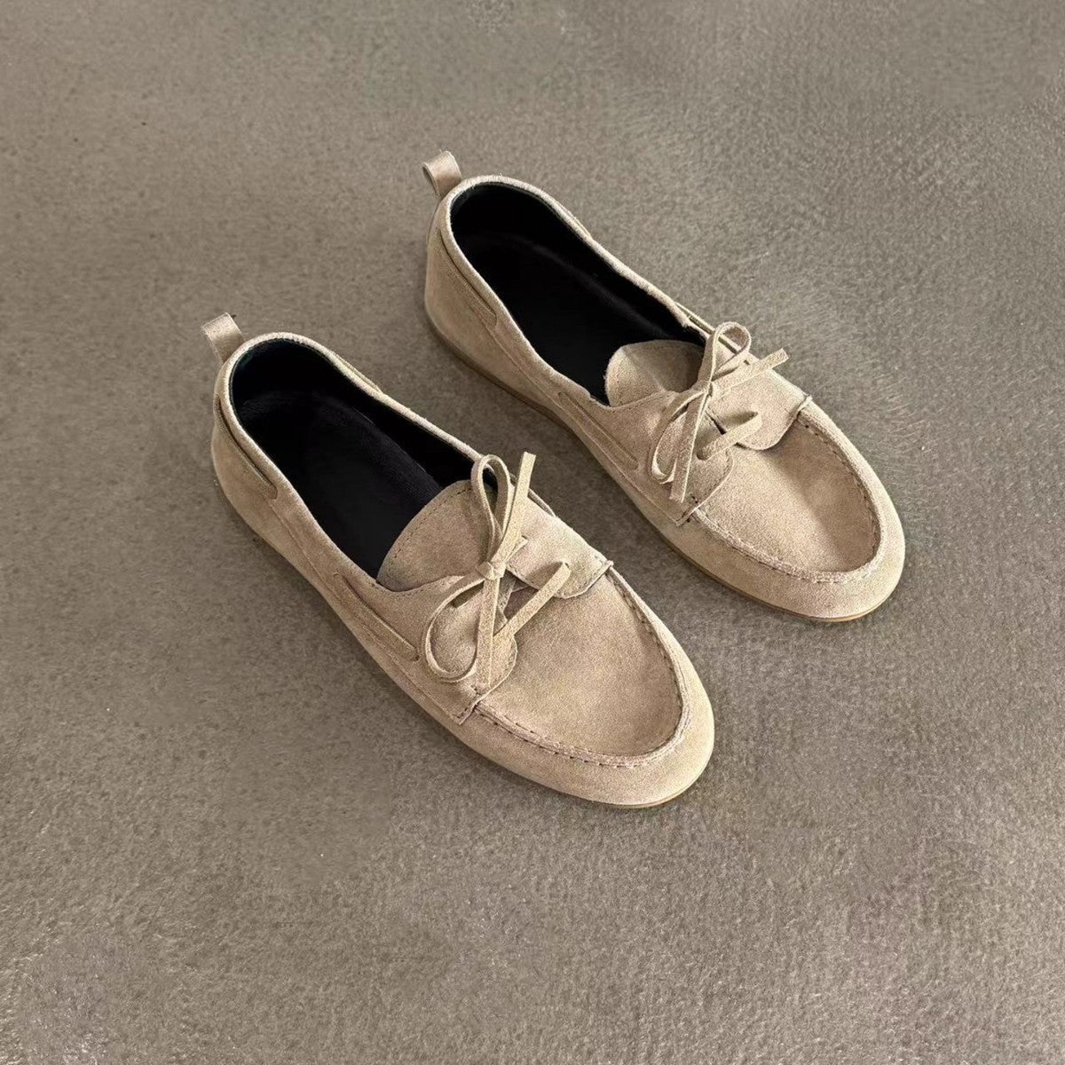 Ortho Welt Retro Sheepskin Leather Pumps - Unique British Style