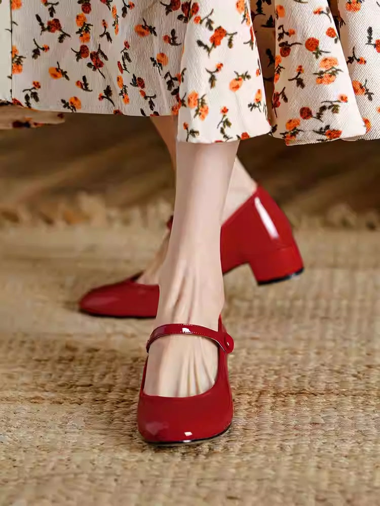 Ortho Welt Pumps Mary Jane - Orthopedic Soft Sole Comfort