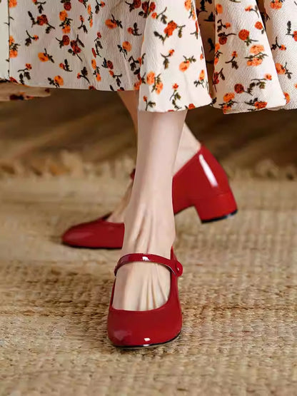Ortho Welt Pumps Mary Jane - Orthopedic Soft Sole Comfort
