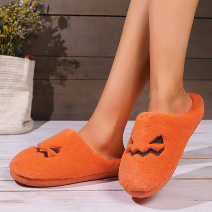 Ortho Welt Halloween Kürbis Hausschuhe - Orthopedic Komfort