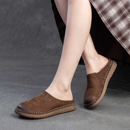 Ortho Welt Maren Pantoletten - Orthopedic Leder Slipper