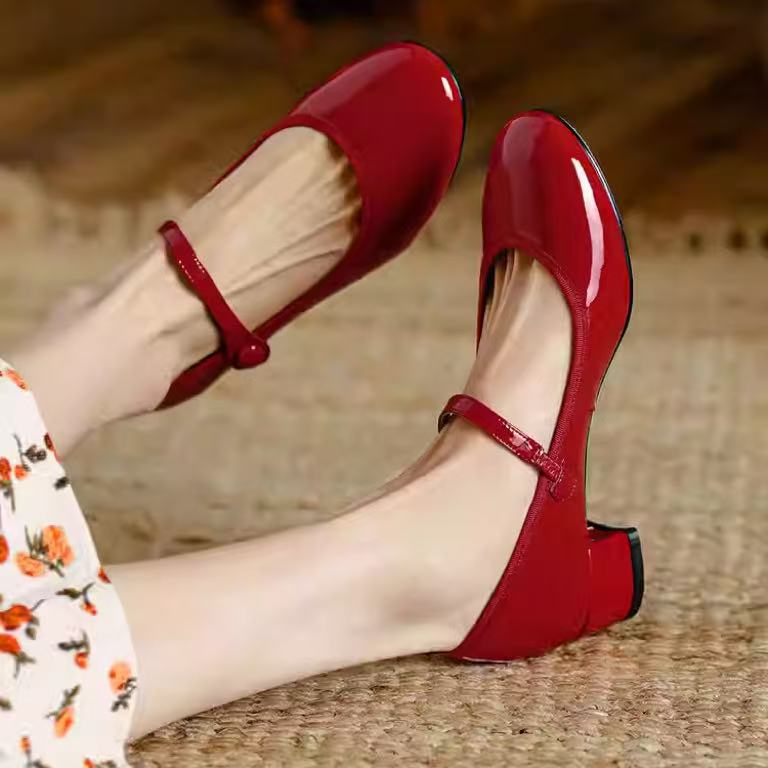 Ortho Welt Pumps Mary Jane - Orthopedic Soft Sole Comfort