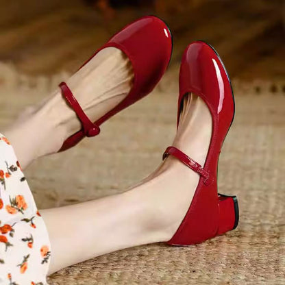 Ortho Welt Pumps Mary Jane - Orthopedic Soft Sole Comfort