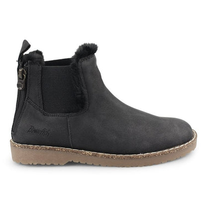 Ortho Welt Leopard Suede Boots - Orthopedic & Warm