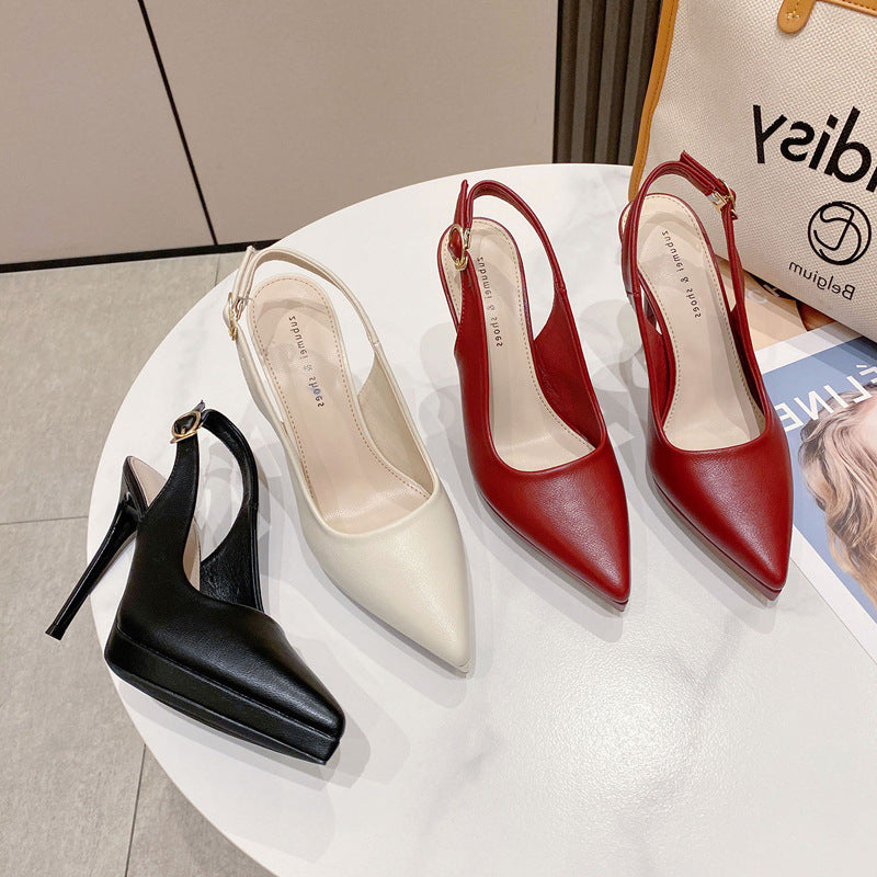 Ortho Welt Damen Orthopedic Slingback-Pumps Spitz