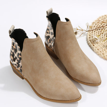 Ortho Welt Martin Orthopedic Boots - Low Heel Zip
