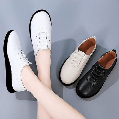 Ortho Welt Lightweight And Comfortable Leather Shoes For A Casual Style
