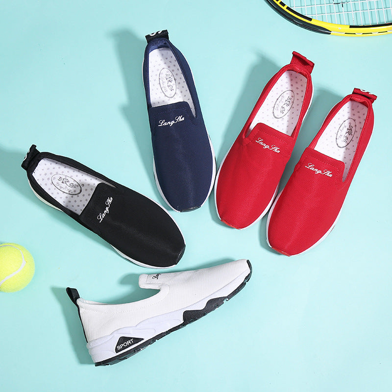 Ortho Welt Canvas Slip-On Schuhe - Orthopädischer Komfort