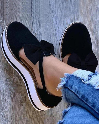 Ortho Welt Damen Orthopädische Slipper – Schleife & Komfort