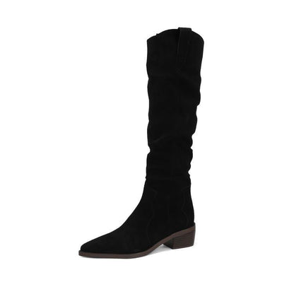 Ortho Welt Slouch Suede Boots - Orthopedic Comfort