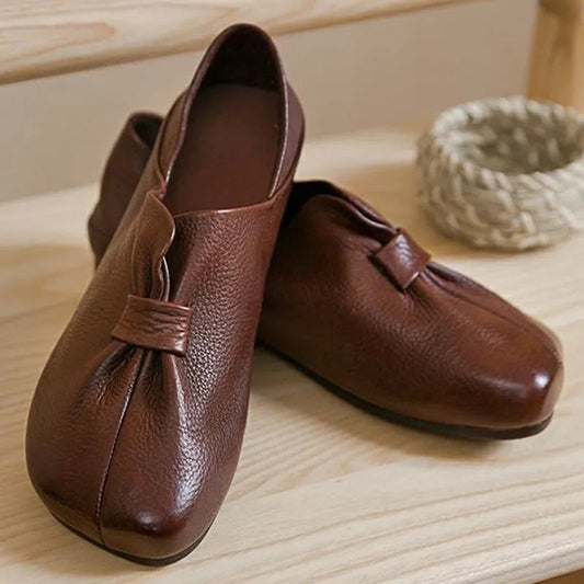 Ortho Welt Damen-Loafer – Orthopedic Weiches Leder