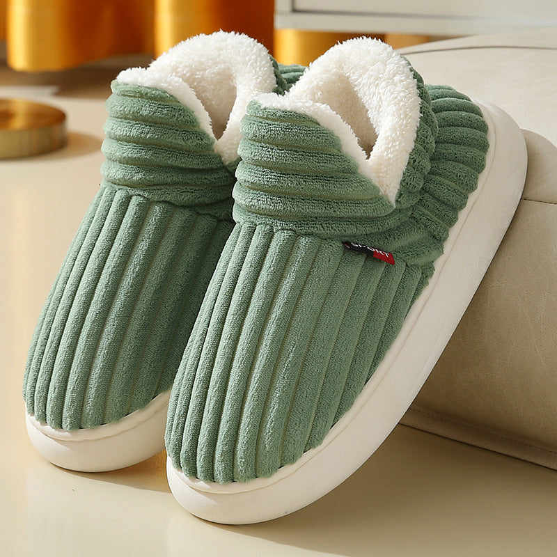 Ortho Welt Cord Slippers - Orthopedic Warm Comfort