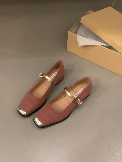Ortho Welt Mary Jane Schuhe - Orthopedic Blockabsatz
