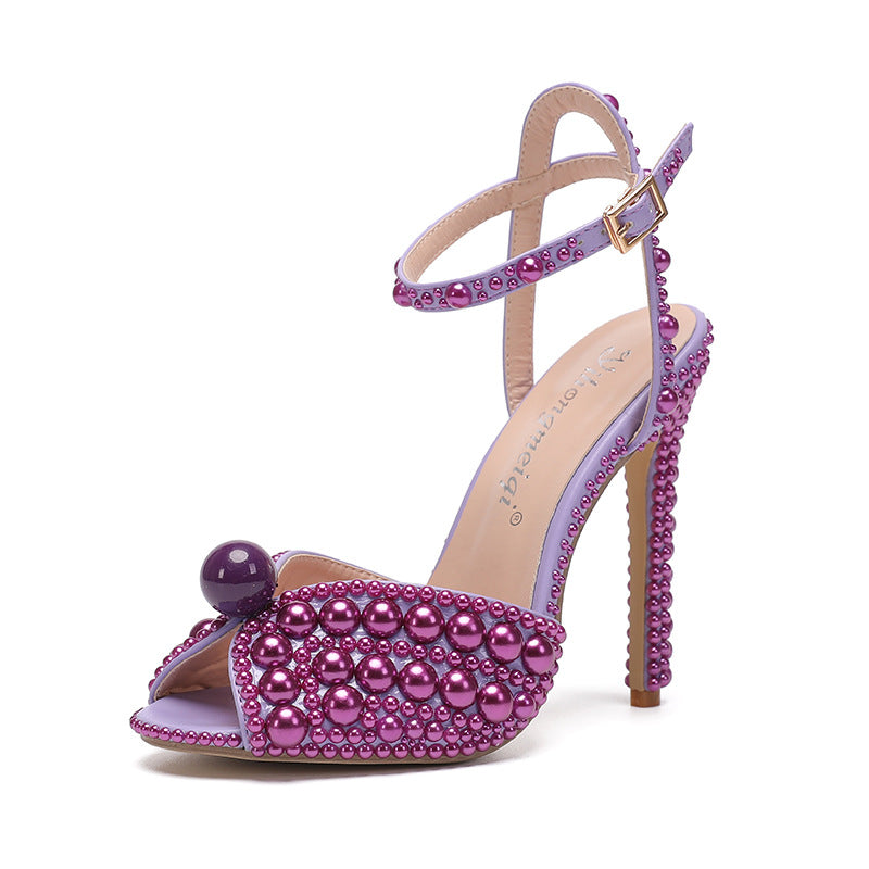 Ortho Welt Pu High Heel Shoes - Unique Elegance