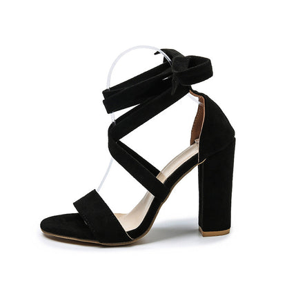 Ortho Welt Unique High Heel Sandals With Ankle Strap