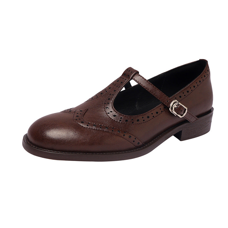 Ortho Welt Mary Jane Schuhe - Orthopedic T-Riemen Komfort