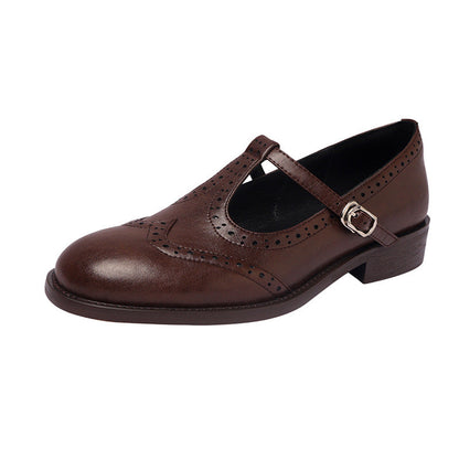 Ortho Welt Mary Jane Schuhe - Orthopedic T-Riemen Komfort