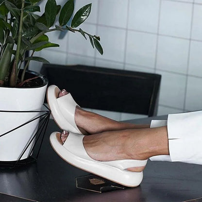 Anna | Offene Slingback-Ballerinas mit orthopädischer Komfortsohle