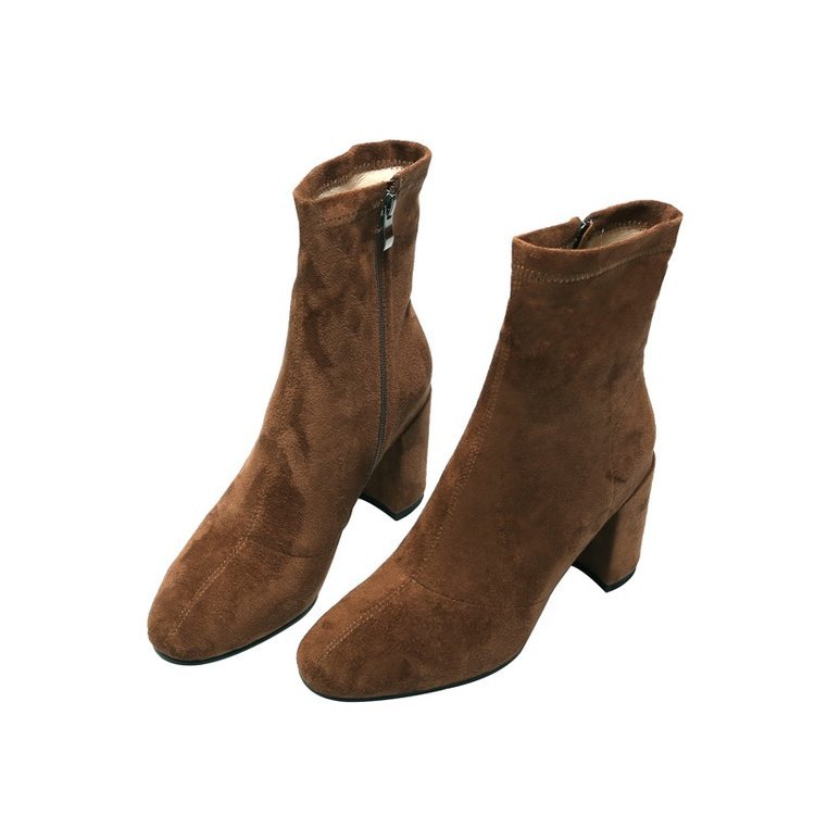 Ortho Welt Suede Stretch Boots – Orthopedic Comfort