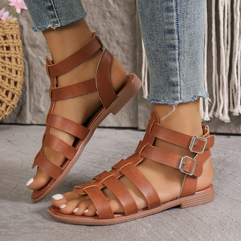 Ortho Welt Orthopedic Sandals - Non-Slip Thick Heel
