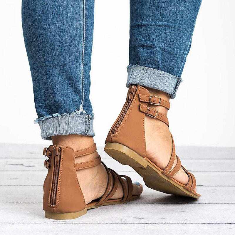 Ortho Welt Damen Sandalen - Orthopedic Fußgewölbe Support