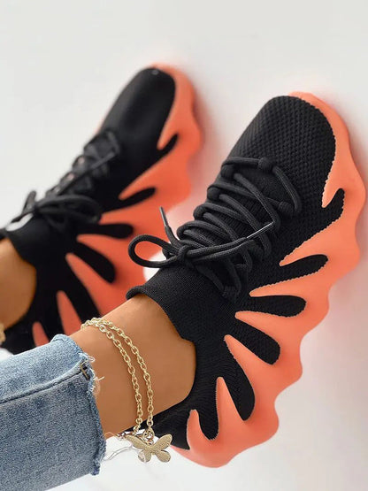 Kavya | Unisex-Sneaker mit orthopädischer Wave-Sohle und atmungsaktivem Mesh-Gewebe