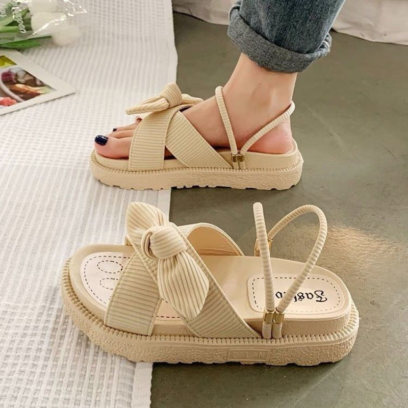 Ortho Welt Two-In-One Flat Sandals - Comfort And Style