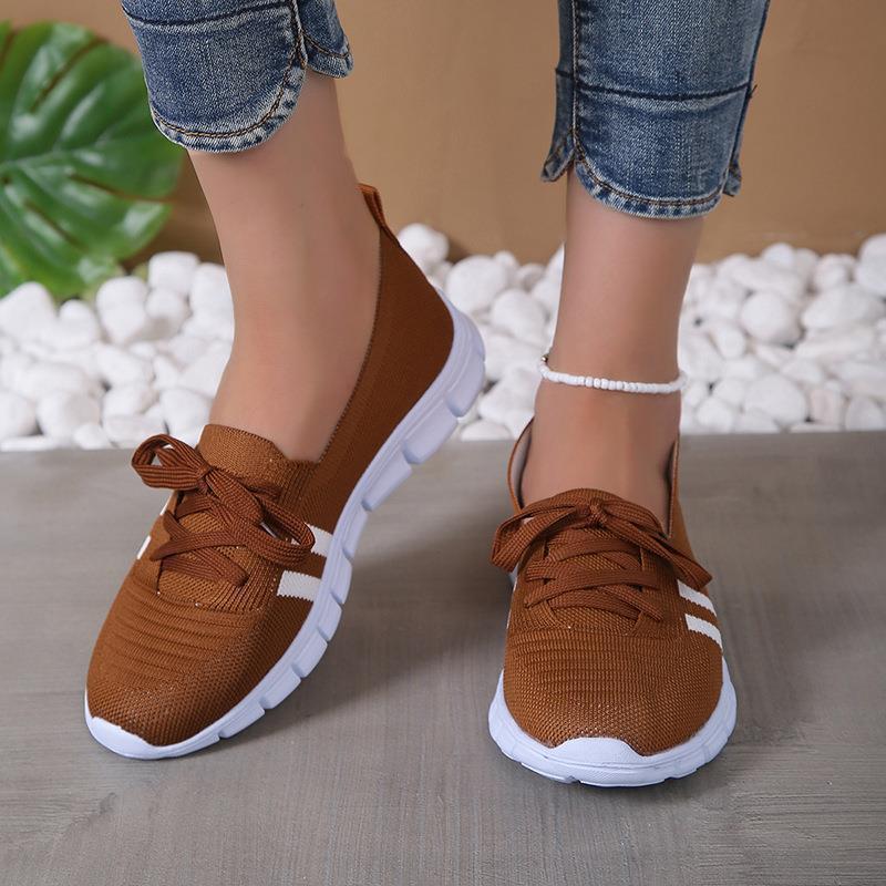 Ortho Welt Lace-Up Mesh Shoes - Comfort And Style