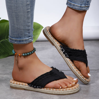 Ortho Welt Summer Canvas Sandals - Comfort And Unique Style