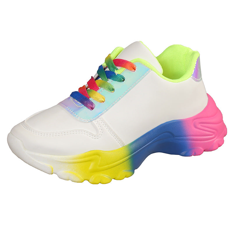 Ortho Welt Rainbow Sports Sneakers - Unique Style And Comfort