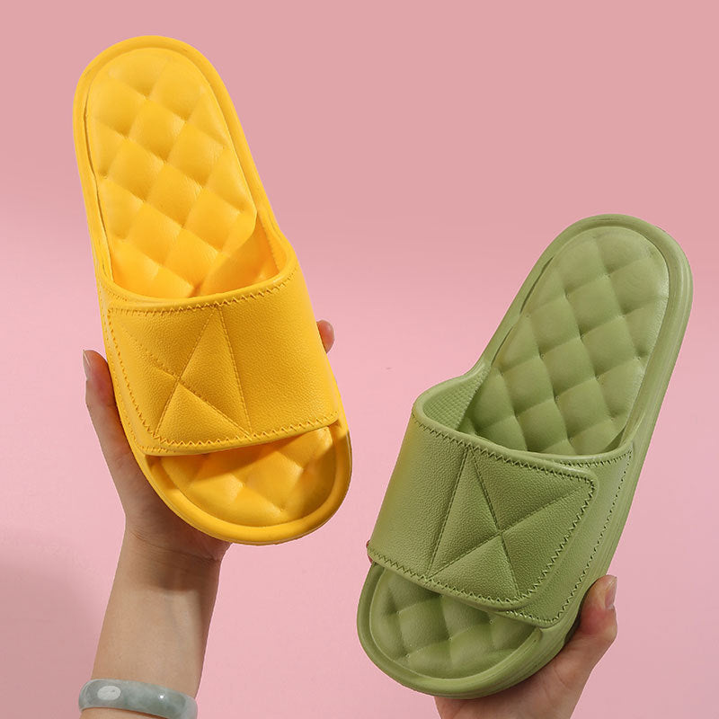 Ortho Welt Checkered Summer Slippers - Unique Comfort