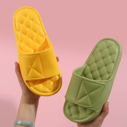 Ortho Welt Checkered Summer Slippers - Unique Comfort