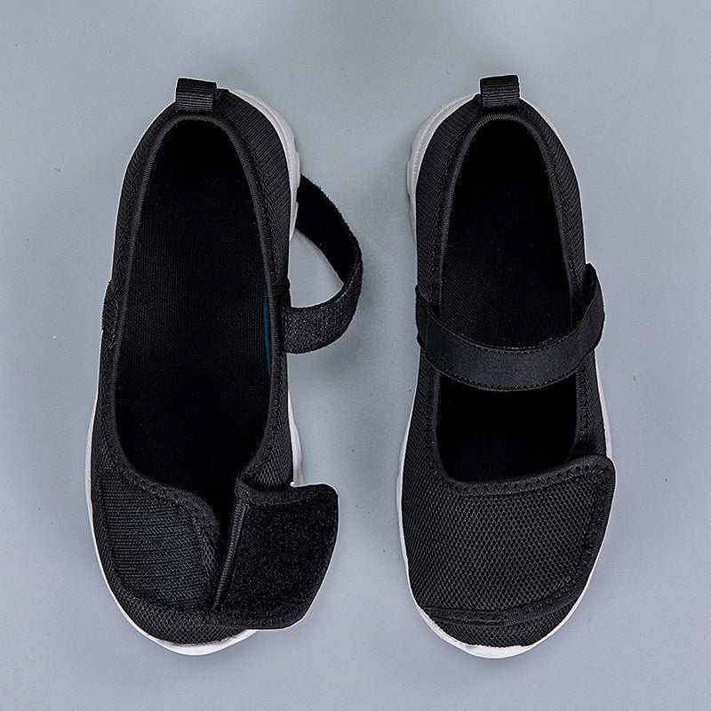 Ortho Welt Granny Wide-Toe Mesh Shoes For Summer